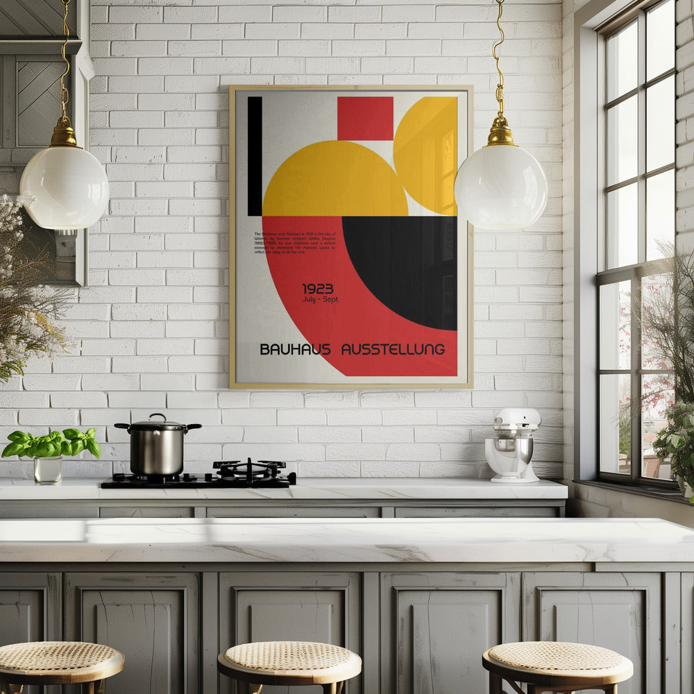 Bauhaus Ausstellung Poster